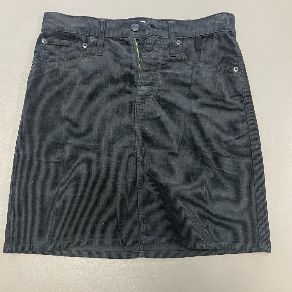 J Crew Corduroy miniskirt with pockets